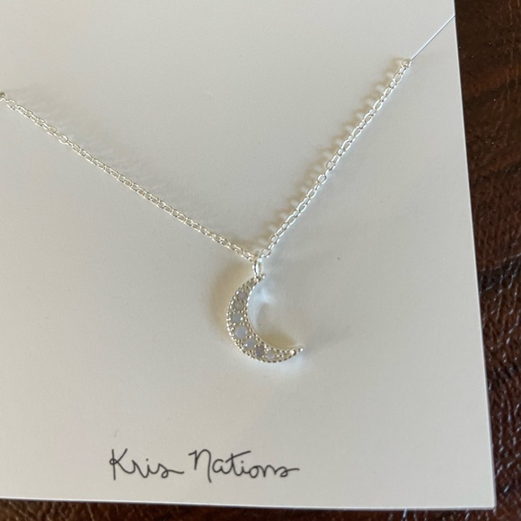 Kris Nations Jewelry - Kris Nations Moon Necklace